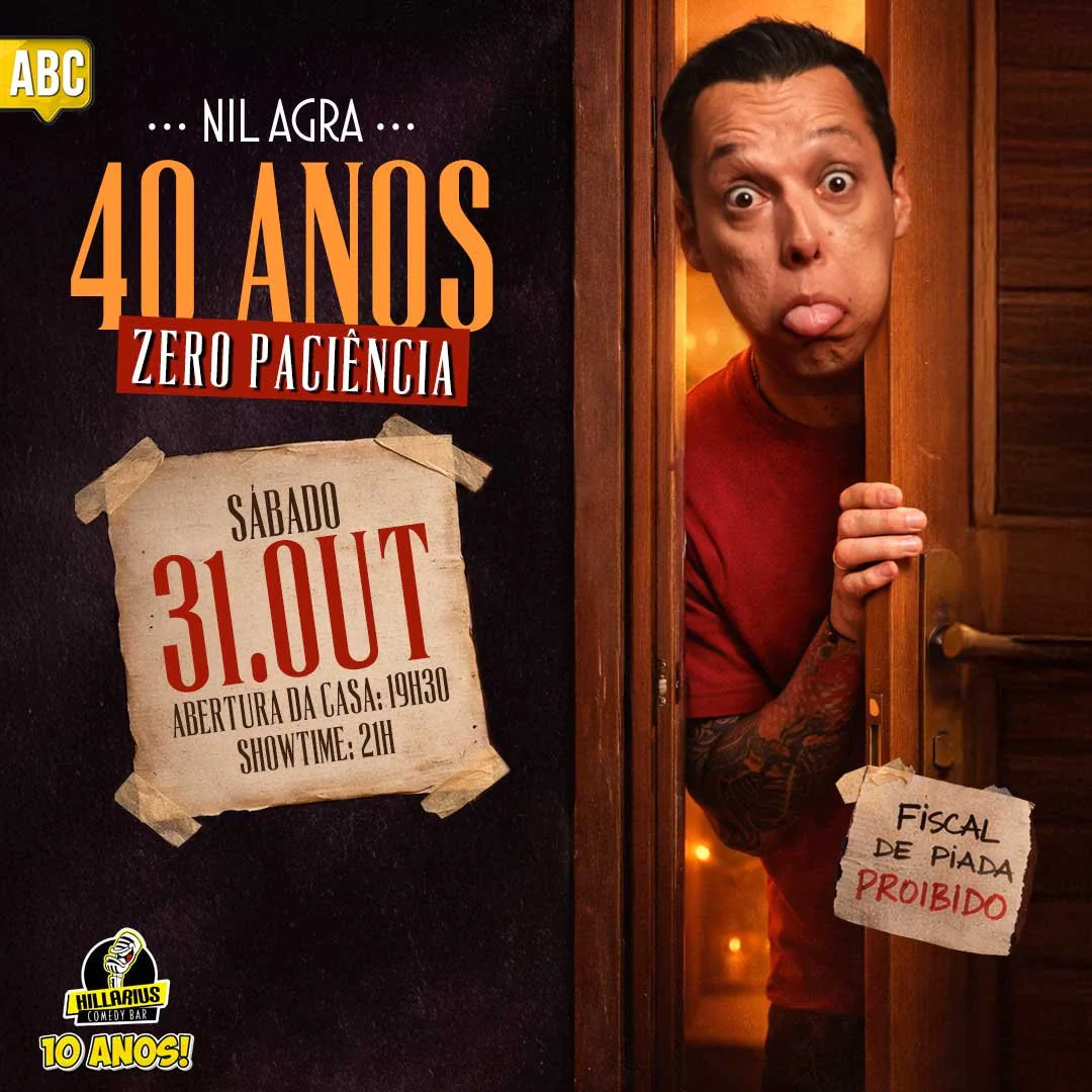 Nil Agra - 40 Anos, Zero Paciência
