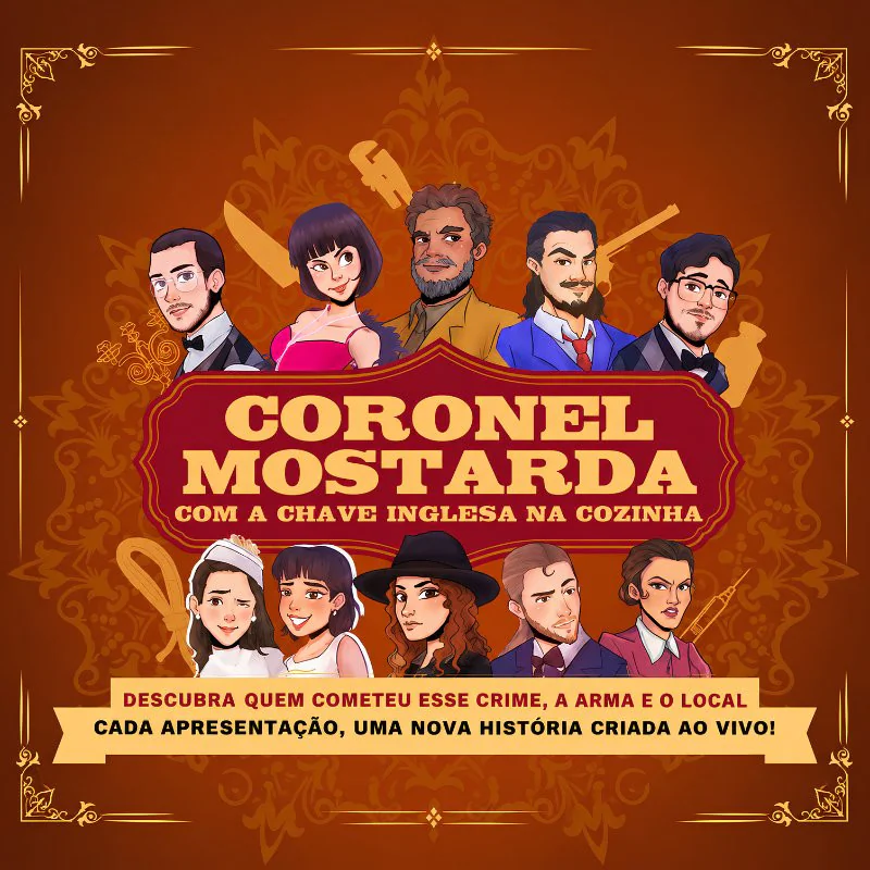 Coronel Mostarda Com A Chave Inglesa na Cozinha