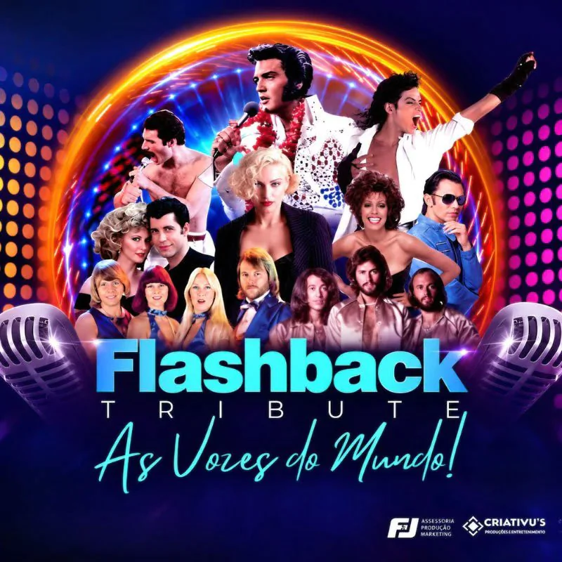 As Vozes do Mundo - Flashback Tribute em Ribeirão Pires