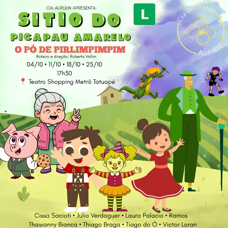 Sítio do Picapau Amarelo - O pó de Pirlimpimpim