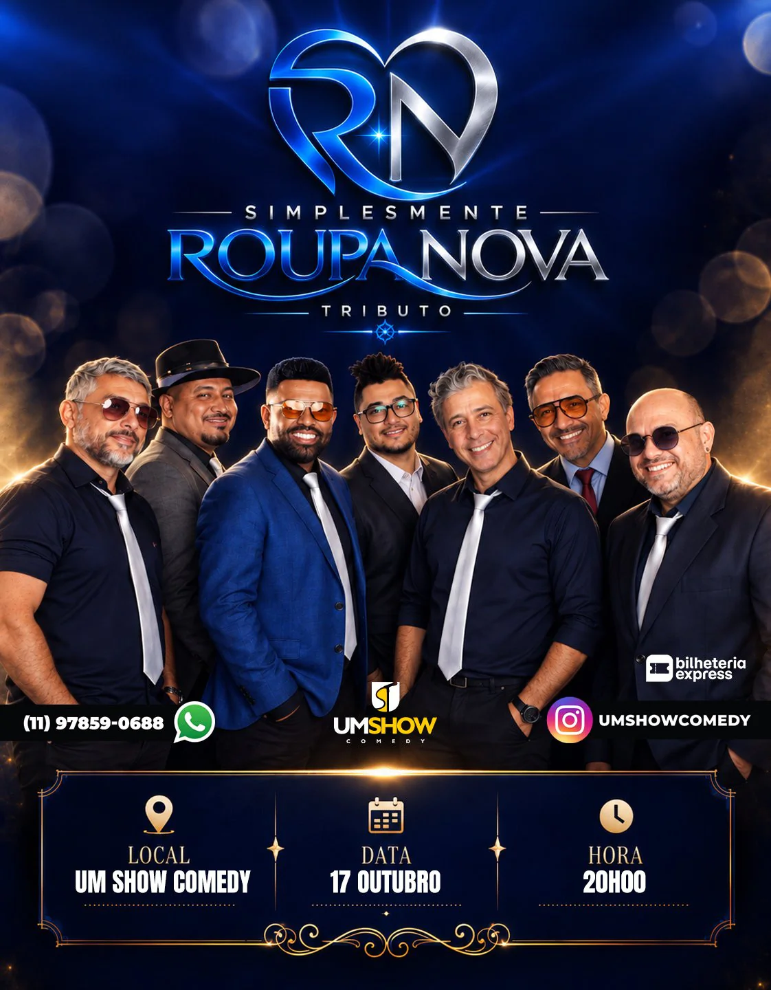 Tributo Roupa Nova em Guarulhos