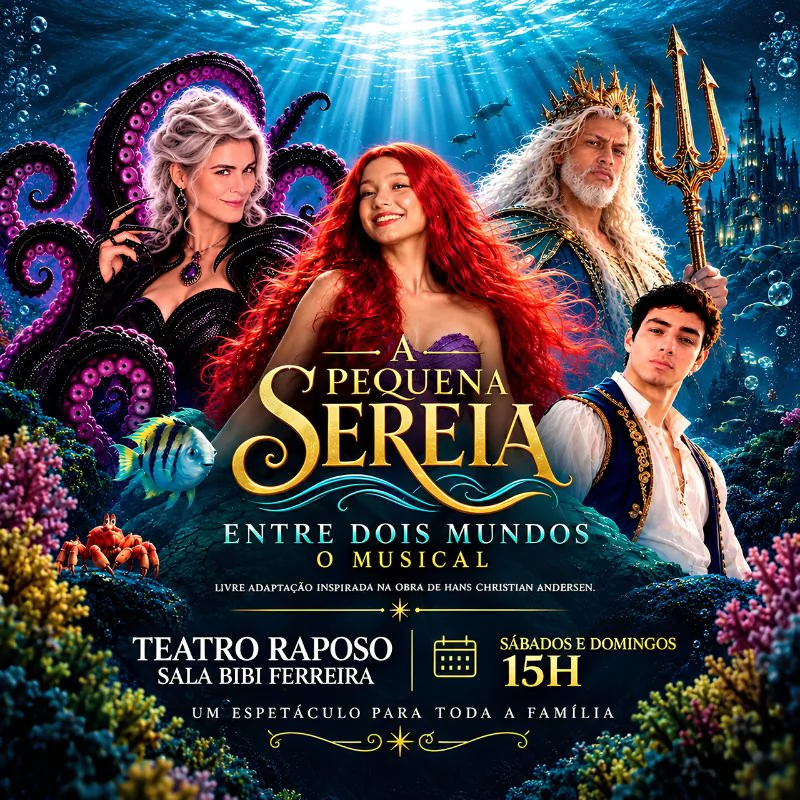 A Pequena Sereia - Entre Dois Mundos - O Musical