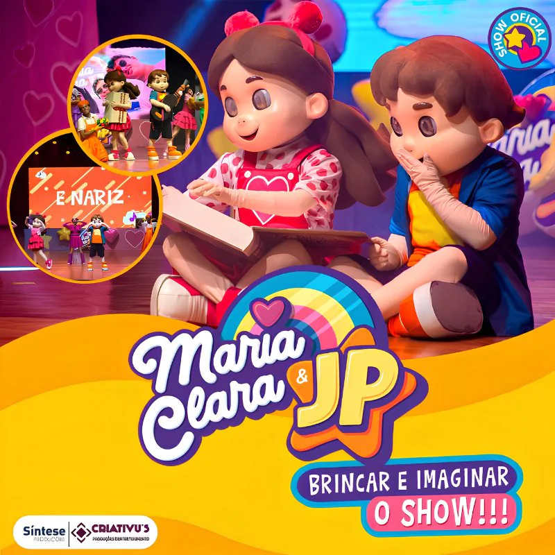 Maria Clara e JP - Brincar e Imaginar em Sorocaba