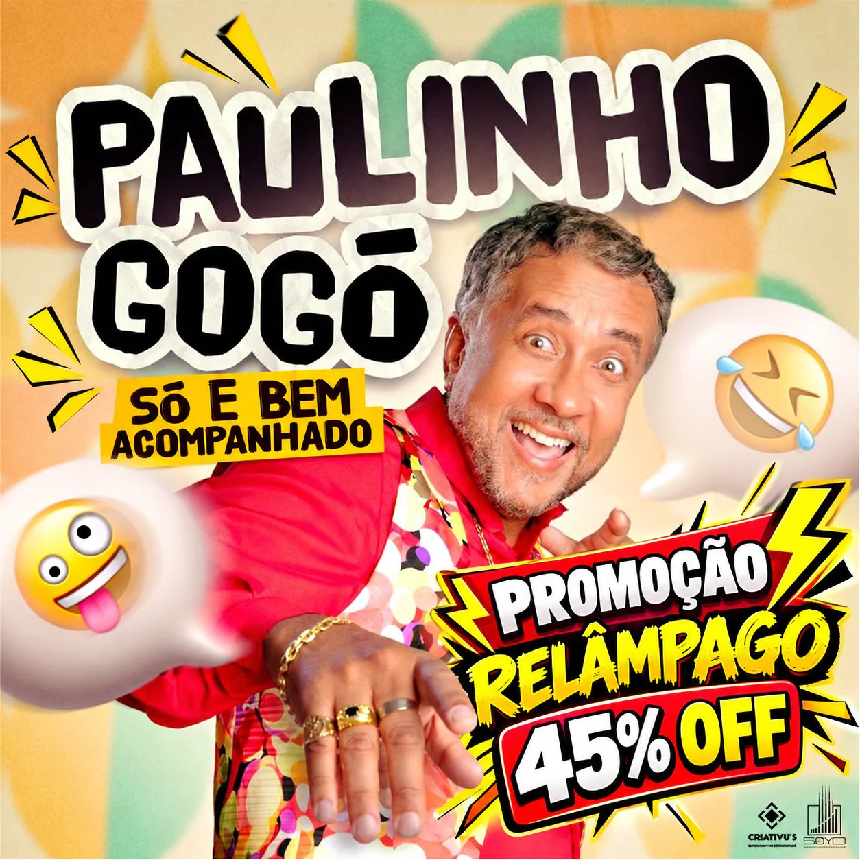  Paulinho Gogó em São Bernardo do Campo | Só e Bem Acompanhado
