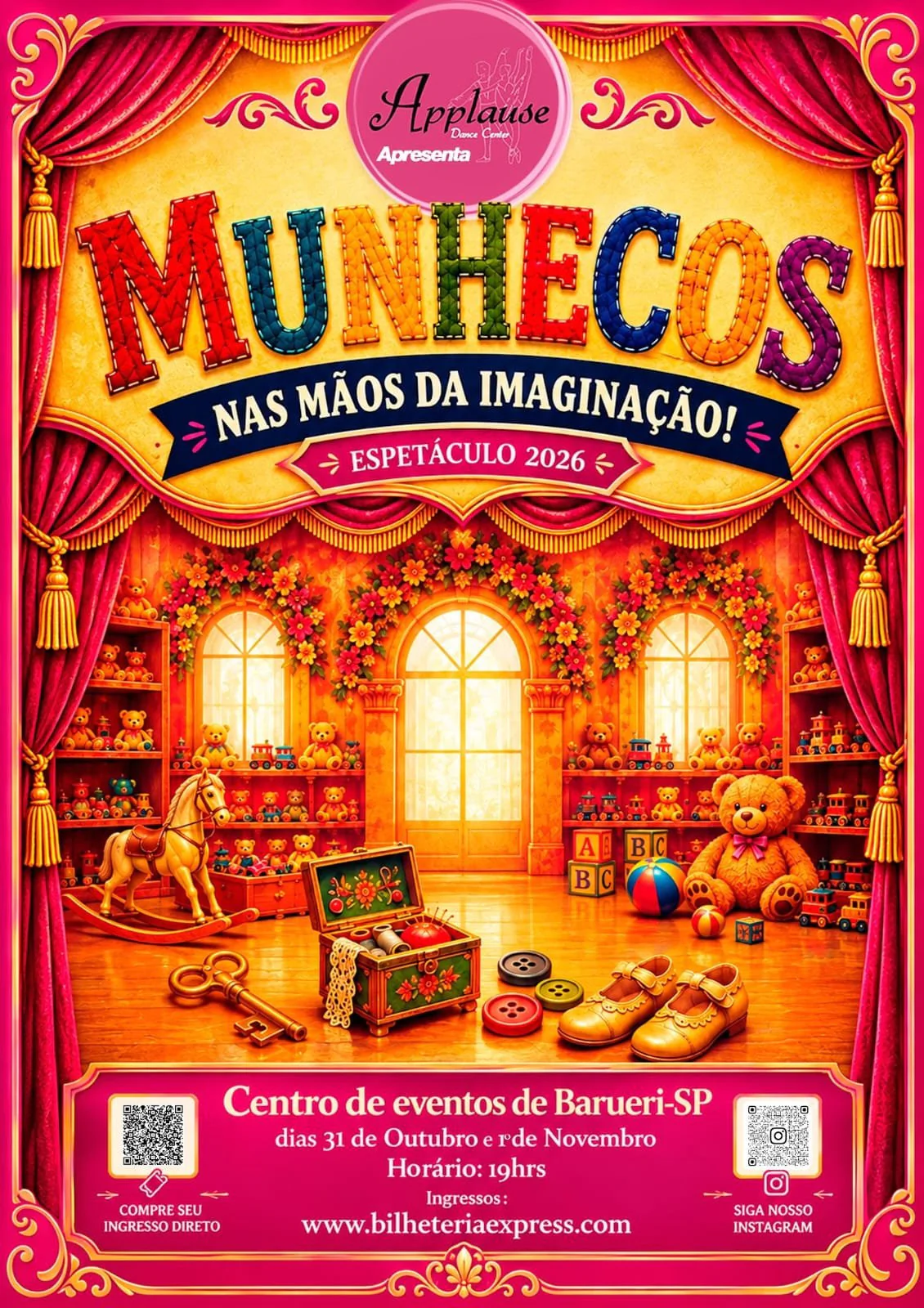 MUNHECOS, Nas mãos da imaginação!