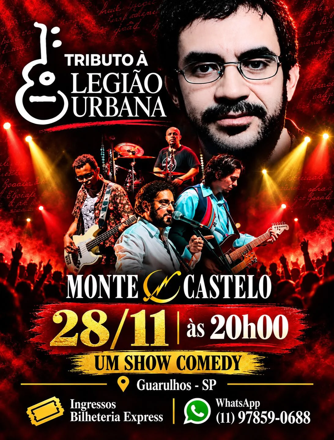 Tributo Legião Urbana em Guarulhos