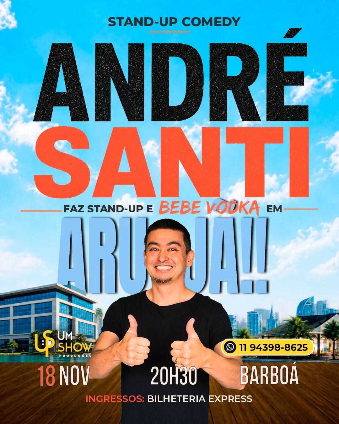 André Santi em Arujá