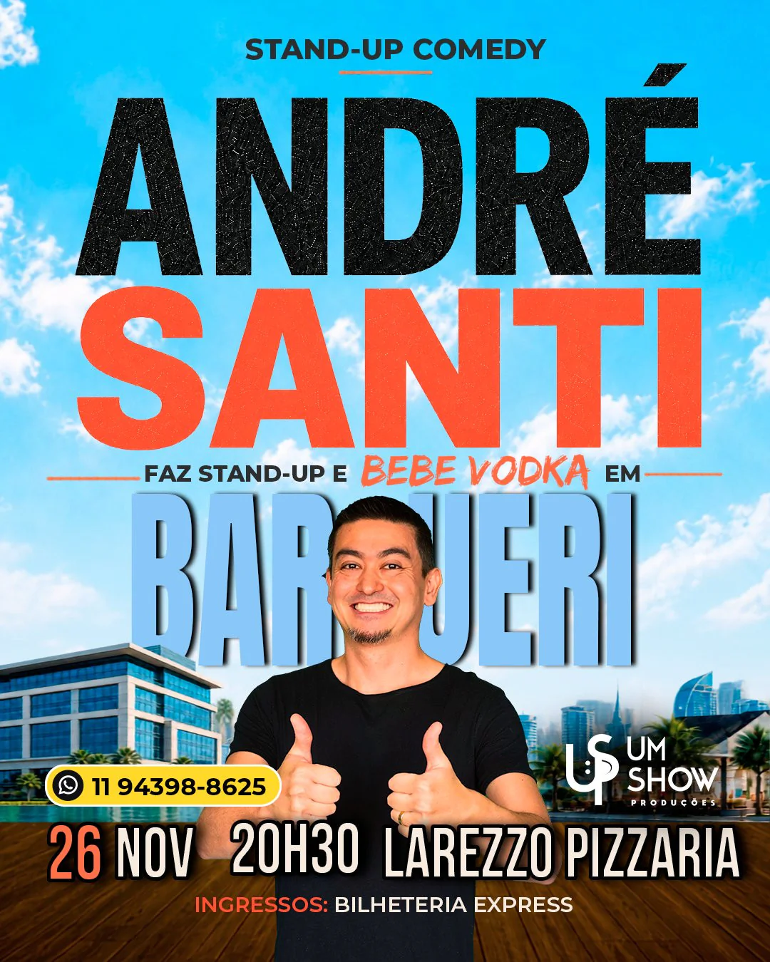 André Santi em Barueri