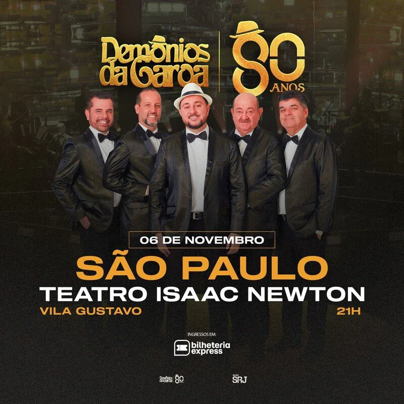 Demônios da Garoa - Turne de 80 Anos