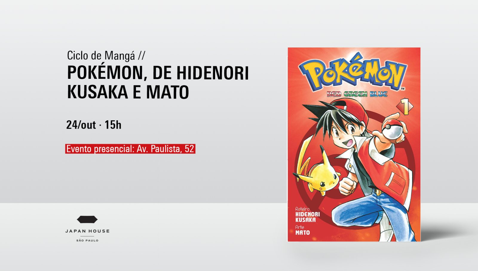 FILA DE ESPERA - Ciclo de Mangá - Pokémon, de Hidenori Kusaka e Mato