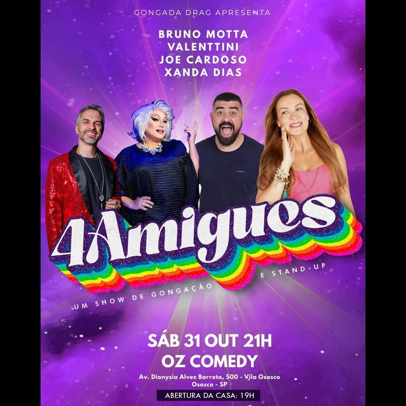 4 amigles Pela primeira vez em Osasco