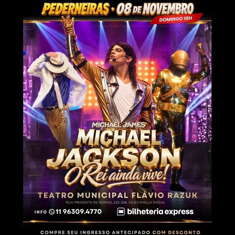O REI AINDA VIVE - SHOW TRIBUTO MICHAEL JACKSON