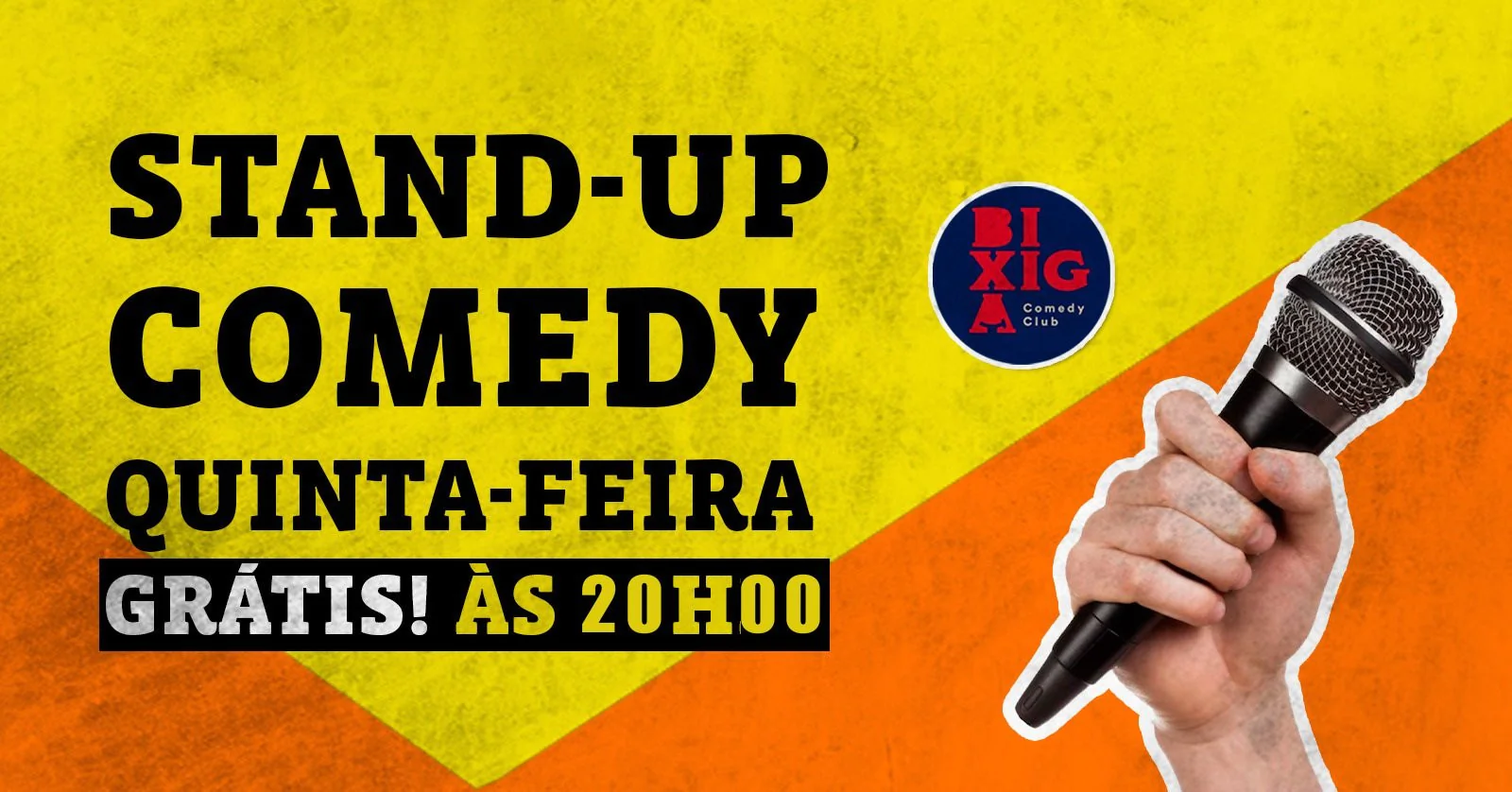 GRÁTIS - 20H - QUINTA DA GARGALHADA