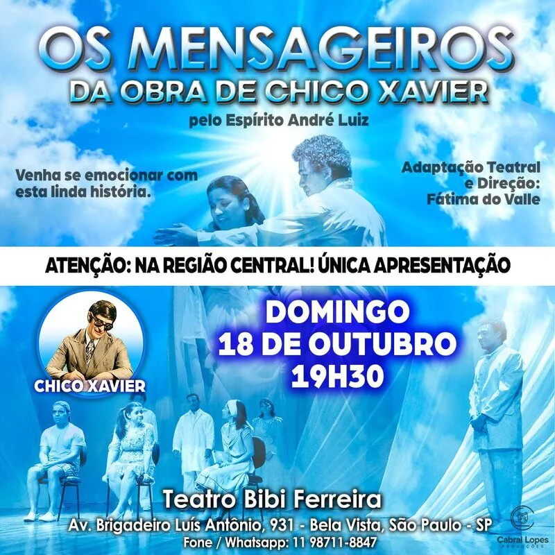 Os Mensageiros da Obra de Chico Xavier