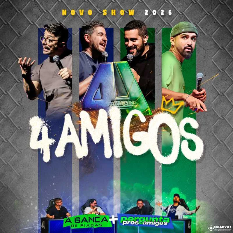 4 Amigos em Taboão da Serra | Novo Show 