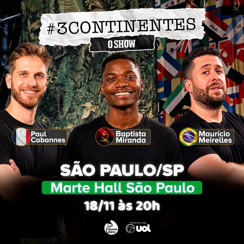 3 Continentes - O Show
