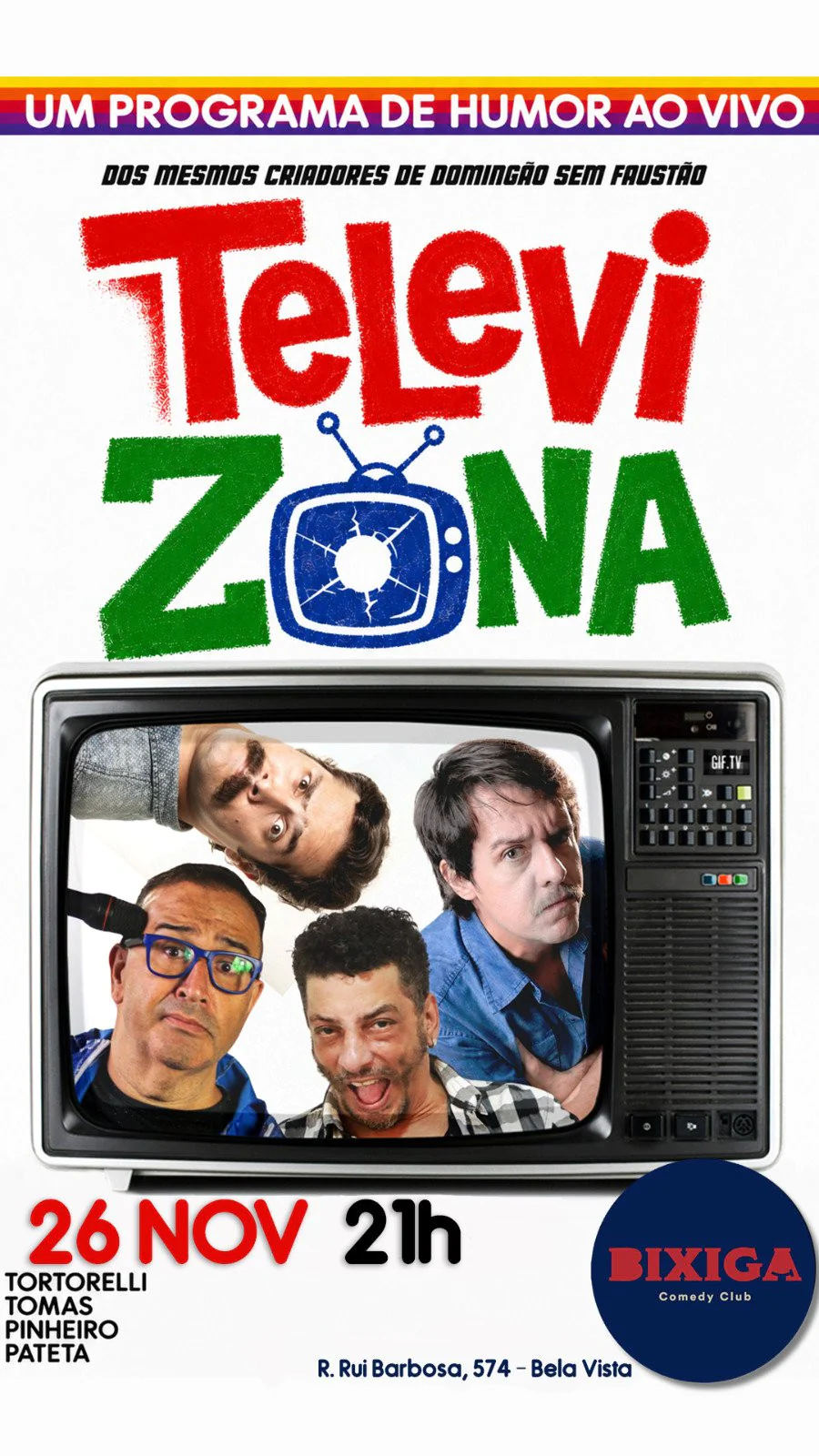  Televi Zona - Stand up no Bixiga Comedy