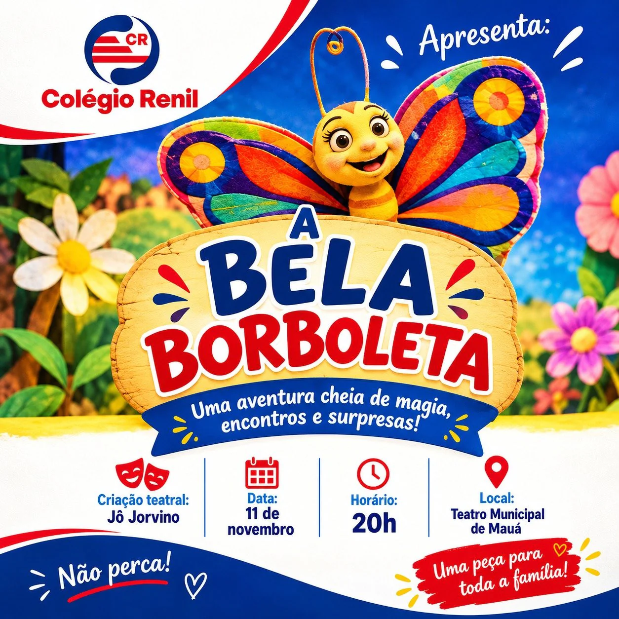 A BELA BORBOLETA
