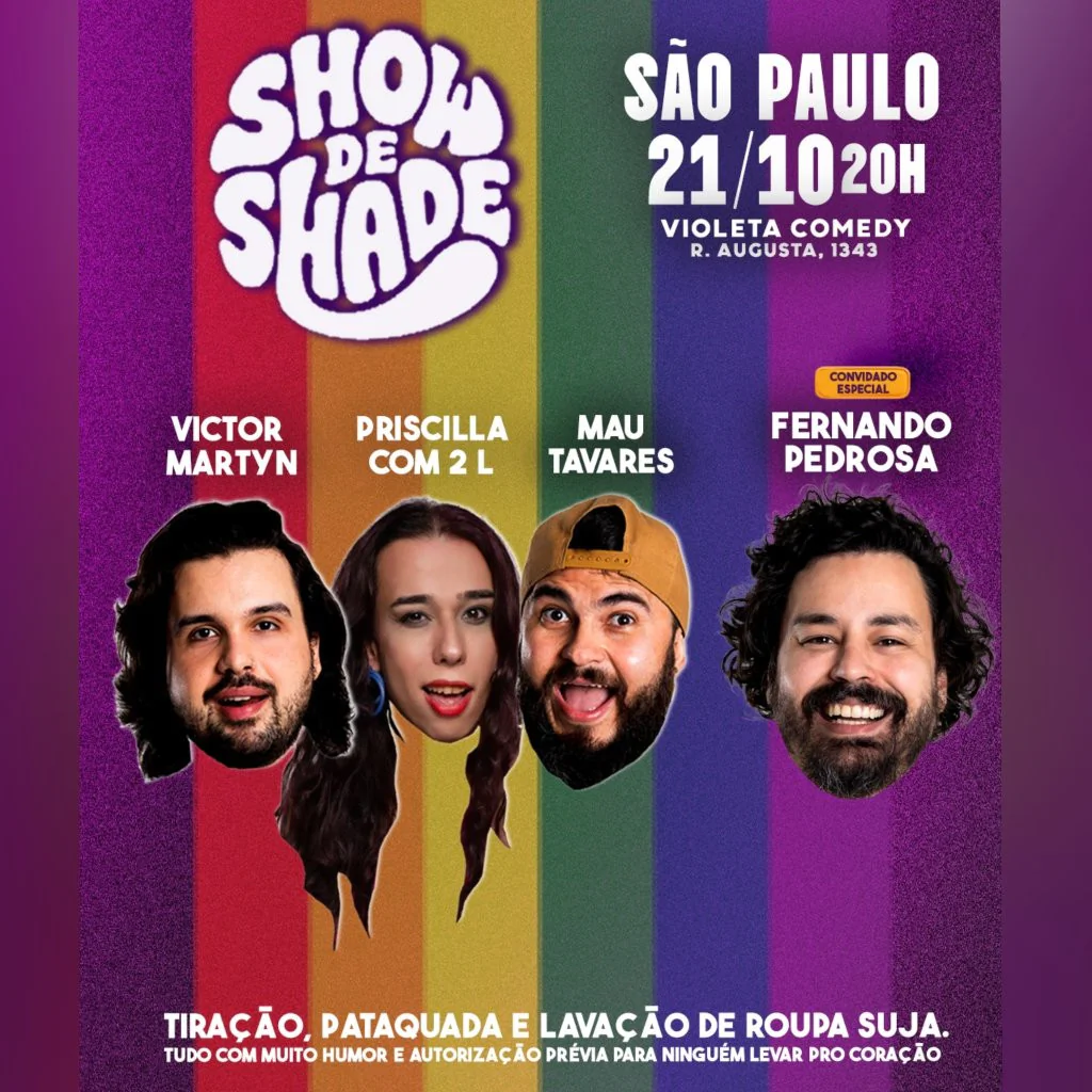 SHOW DE SHADE convida Fernando Pedrosa