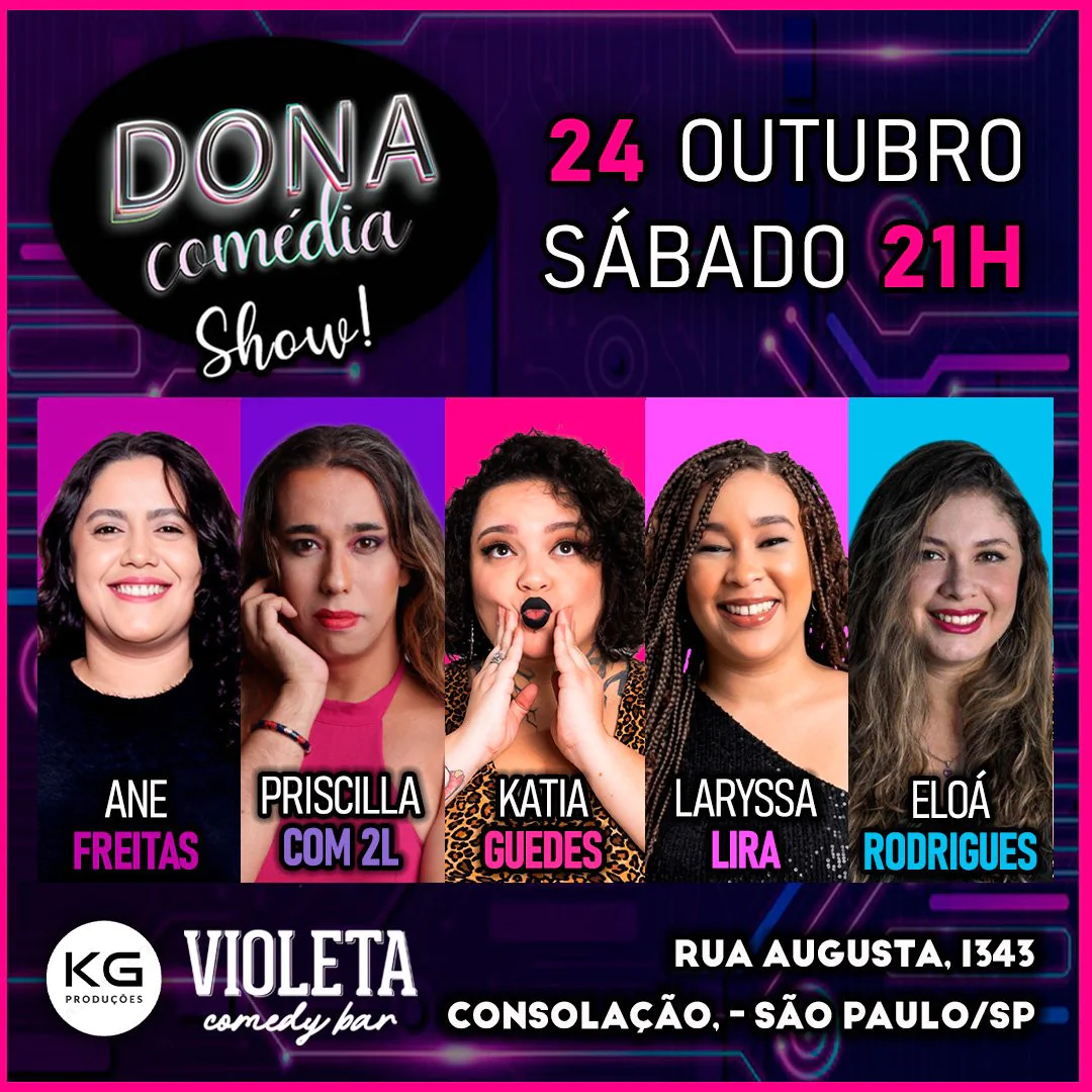 DONA COMÉDIA SHOW - STAND UP COMEDY