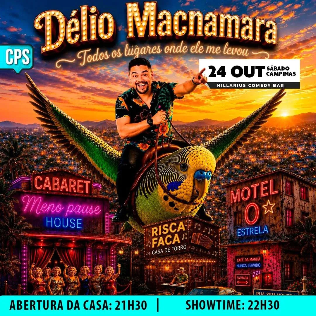 Délio Macnamara em "Todos os lugares onde ele me levou"
