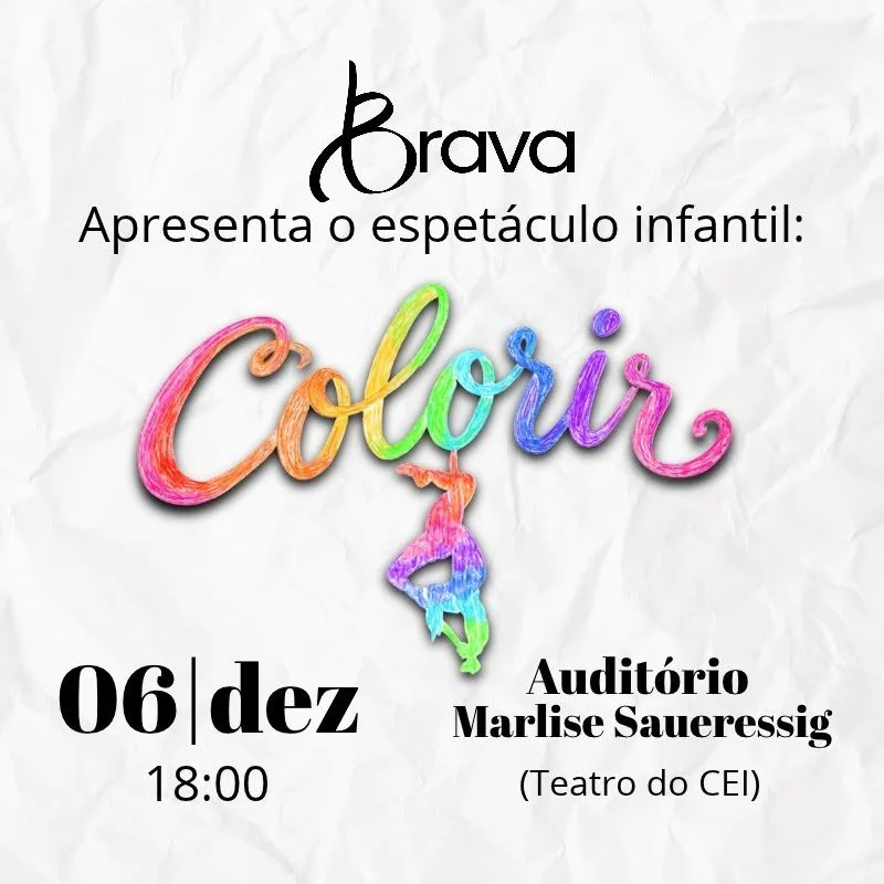 Colorir - Espetáculo Infantil de Dança Aérea