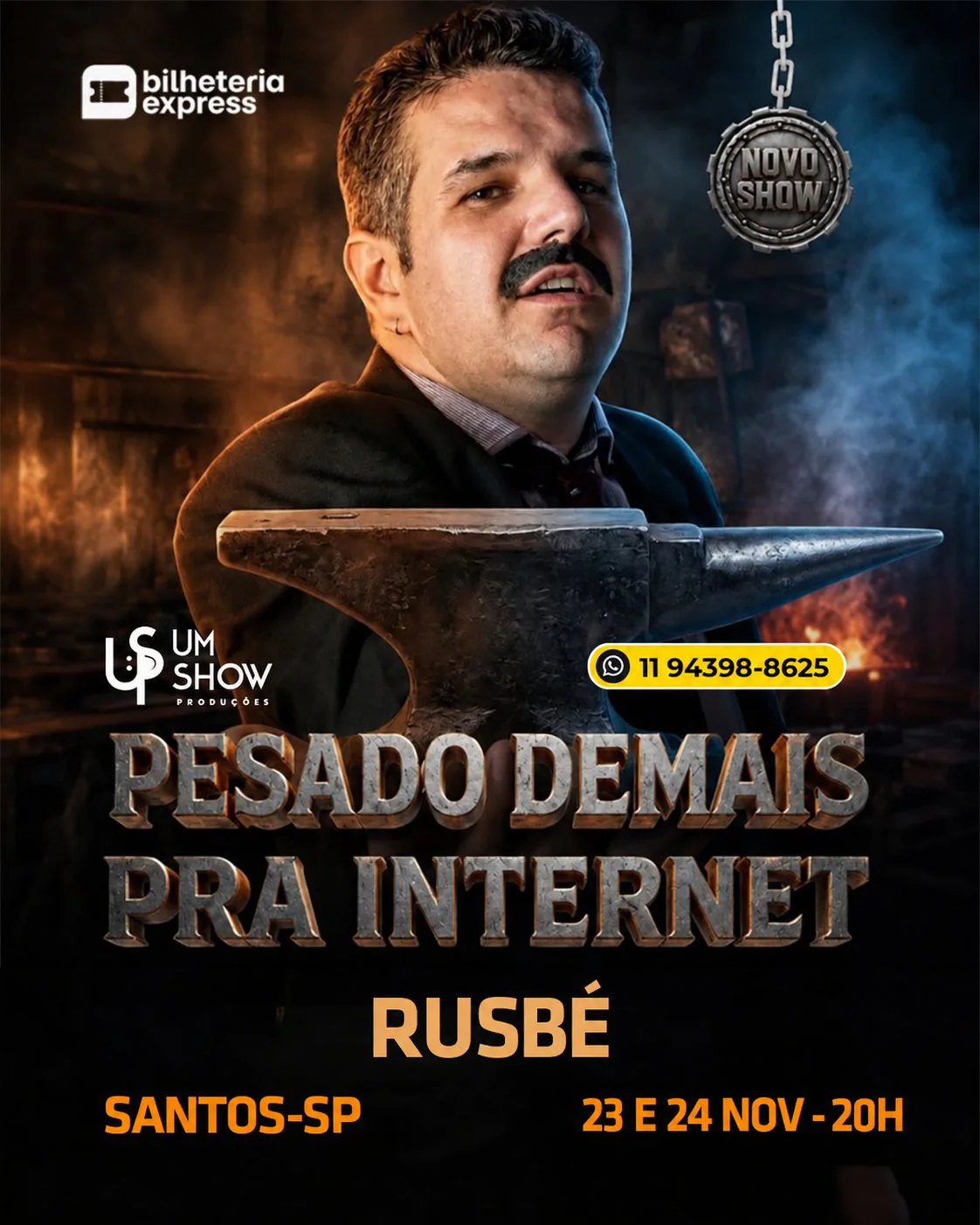 Apostolo Arnaldo em Santos