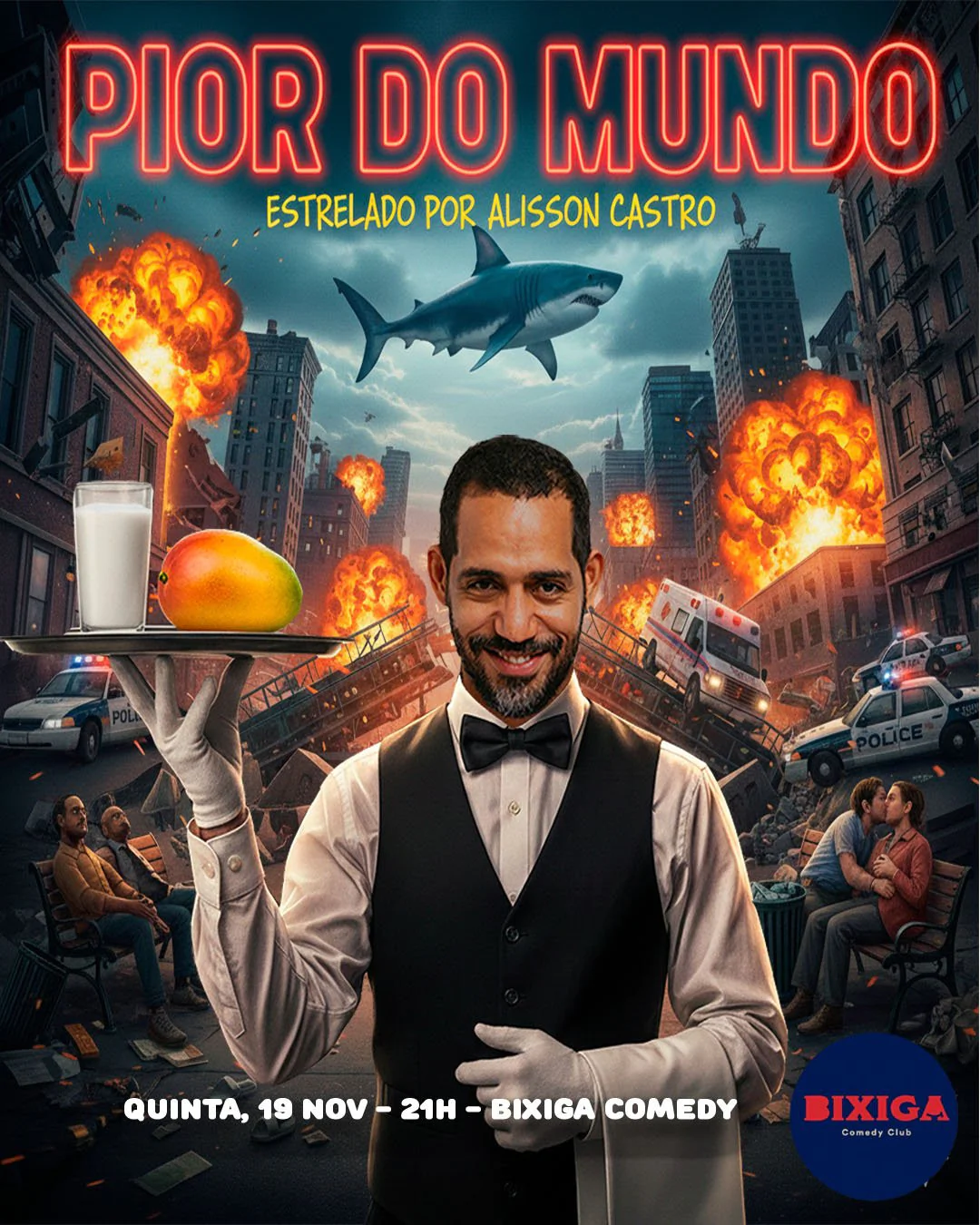 PIOR DO MUNDO O MELHOR SHOW DE ALISSON CASTRO
