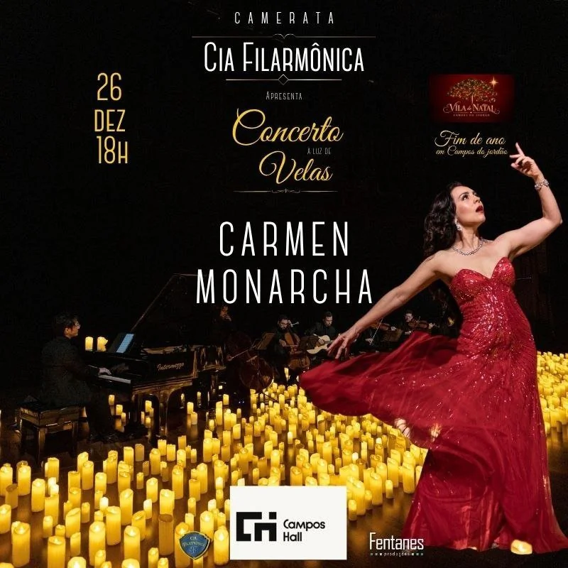 VILA DE NATAL - Carmen Monarcha, Concerto à Luz de Velas