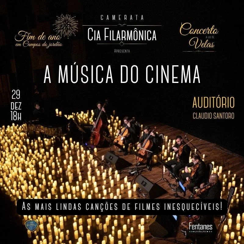 Cia. Filarmônica apresenta A Música do Cinema