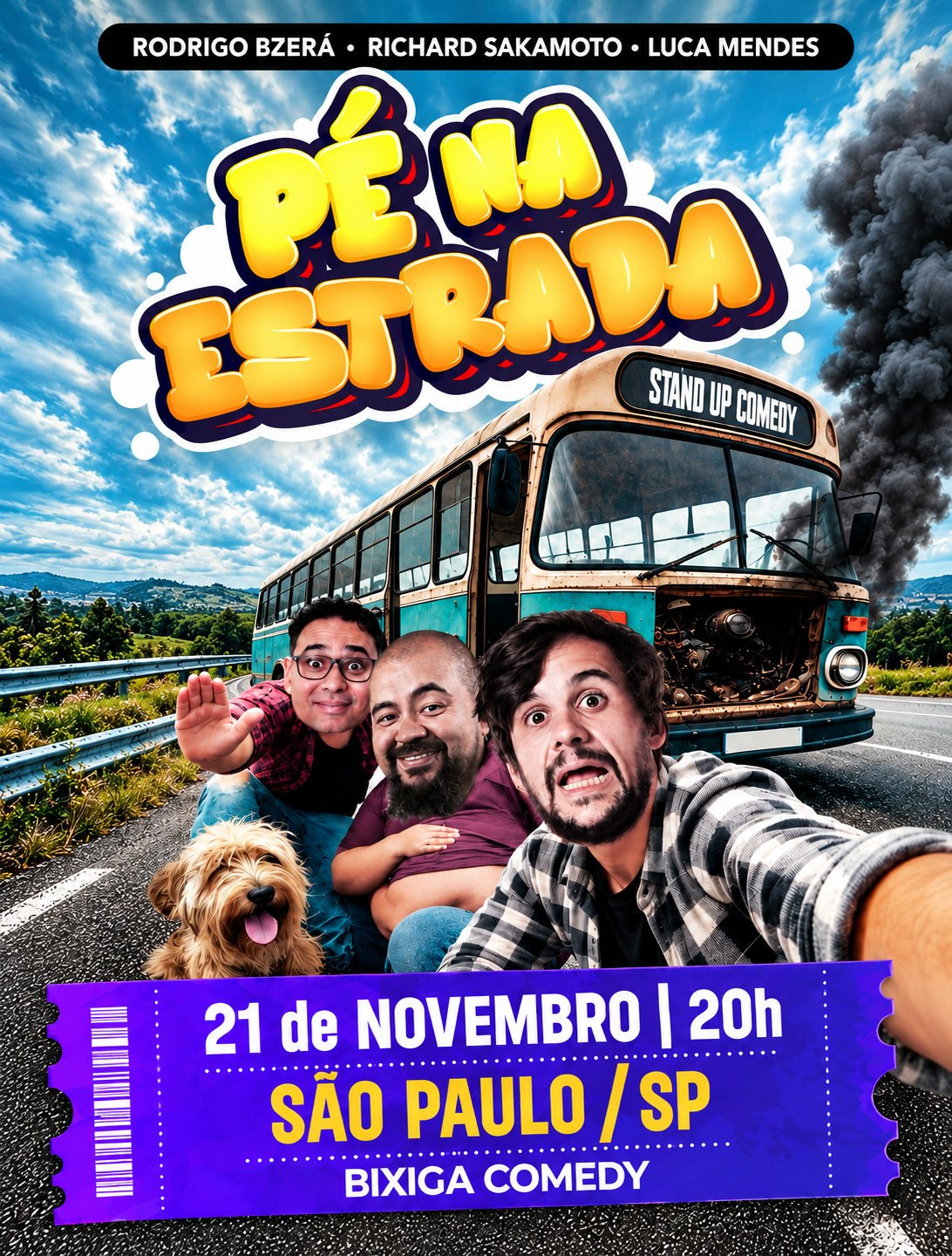 Pé na Estrada - Stand Up Comedy | SP | Bixiga Comedy