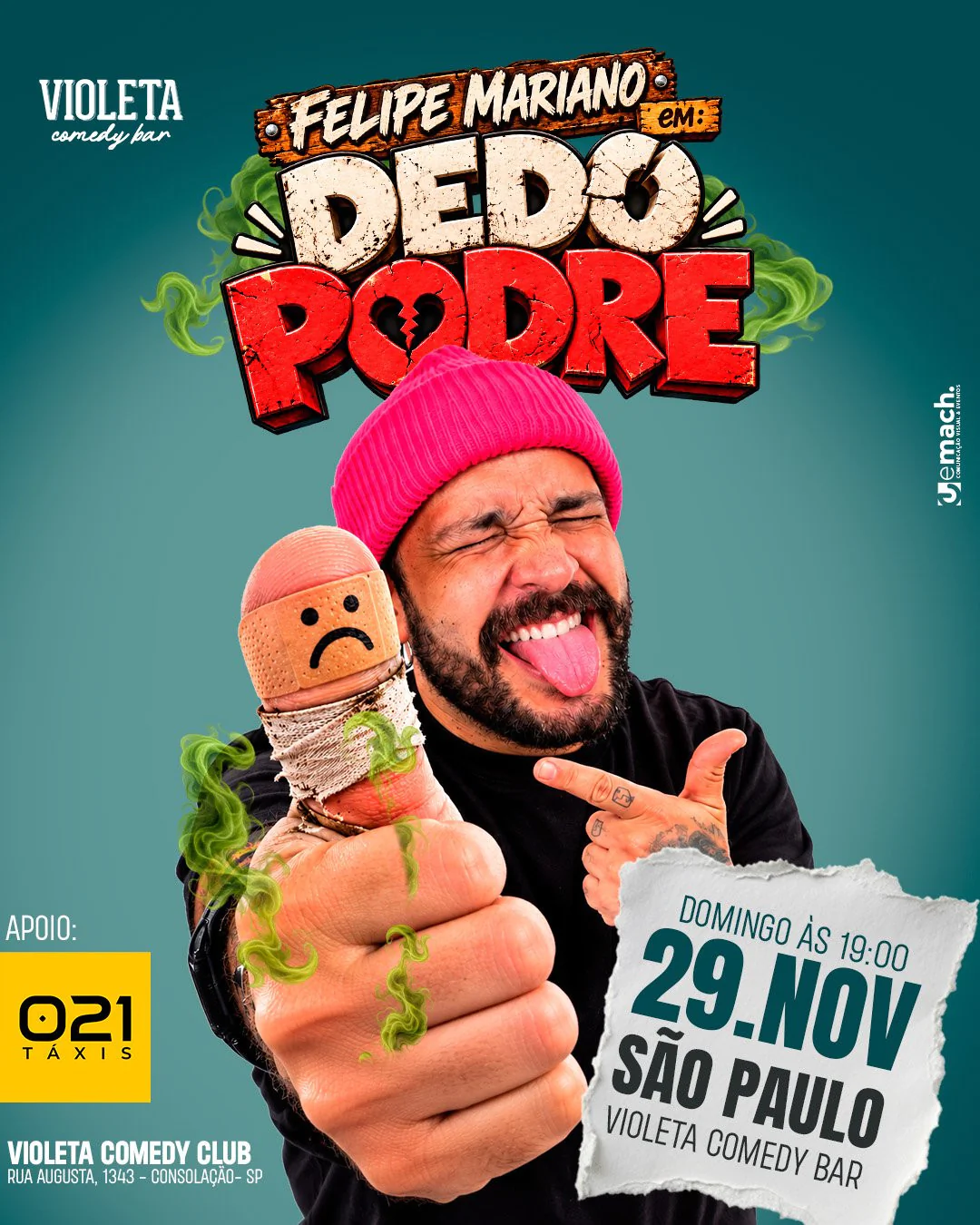 FELIPE MARIANO em DEDO PODRE - Stand Up Comedy