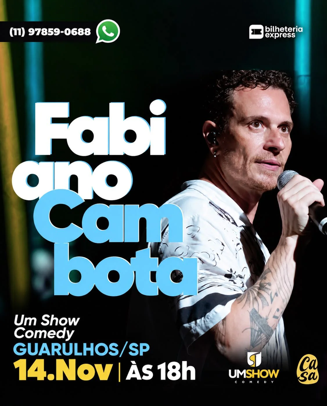 Fabiano Cambota em Guarulhos