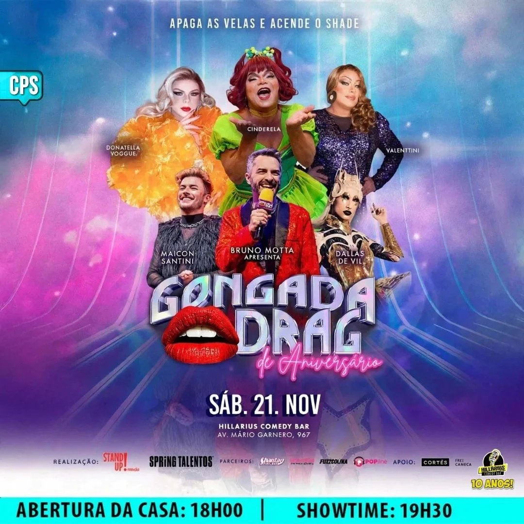 Gongada Drag de Aniversário