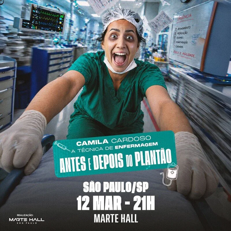 Camila Cardoso — Antes e Depois do Plantão