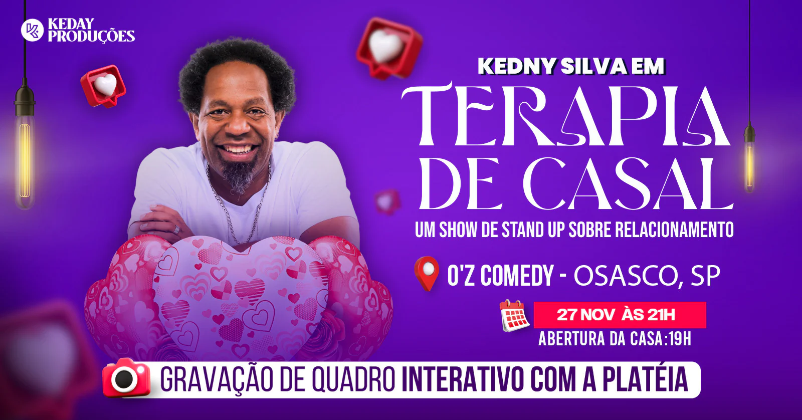 KEDNY SILVA EM OSASCO - TERAPIA DE CASAL