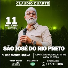 Claudio Duarte em São José do Rio Preto