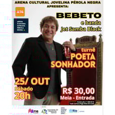 BEBETO e Jet Samba Black | turnê Poeta Sonhador