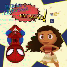HERÓIS E PRINCESAS EM AÇÃO!