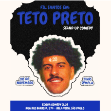 Fil Santos em Teto Preto Stand up Comedy