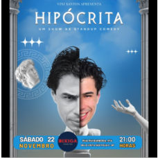 Vini Santos em Hipócrita Stand Up Comedy
