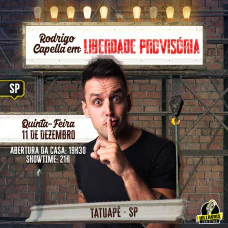 Rodrigo Capella em São Paulo - Liberdade Provisória
