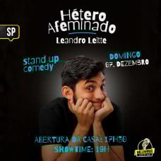 Leandro Leite em São Paulo - Hétero Afeminado