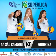 Jogo Superliga B Feminina de Vôlei - SCS X LONDRINA