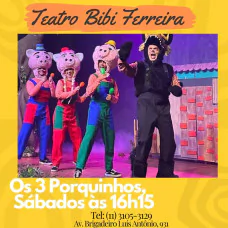 OS TRÊS PORQUINHOS, O MUSICAL