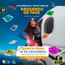 Jhordan Matheus em São Paulo - Passando de Fase