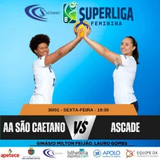 Jogo Superliga B Feminina de Vôlei - SCS X ASCADE