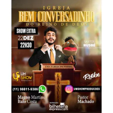 MAGNO MARTINS E PASTOR MACHADO EM SANTOS (SHOW EXTRA)