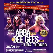 Abba + Bee Gees Show Tributo em Santo André