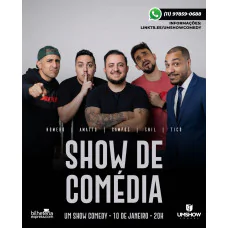 SHOW DE COMEDIA EM GUARULHOS COM SNIL, AMATTO, TICO, CAMPOS E HOMERO